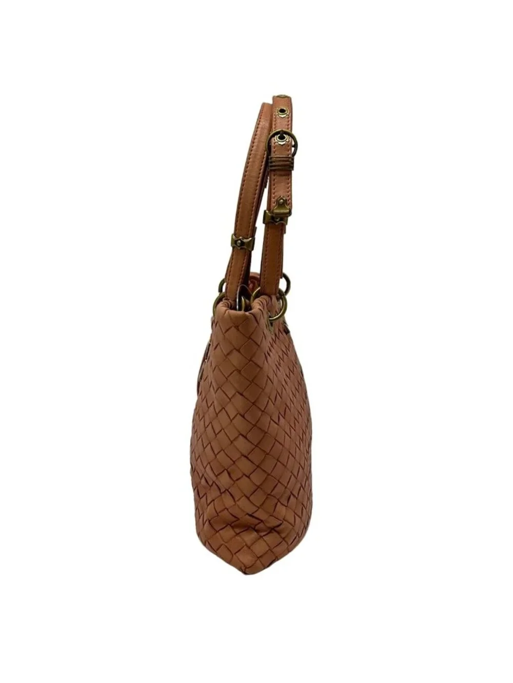 Bottega Veneta Tote Capri Orange Leather